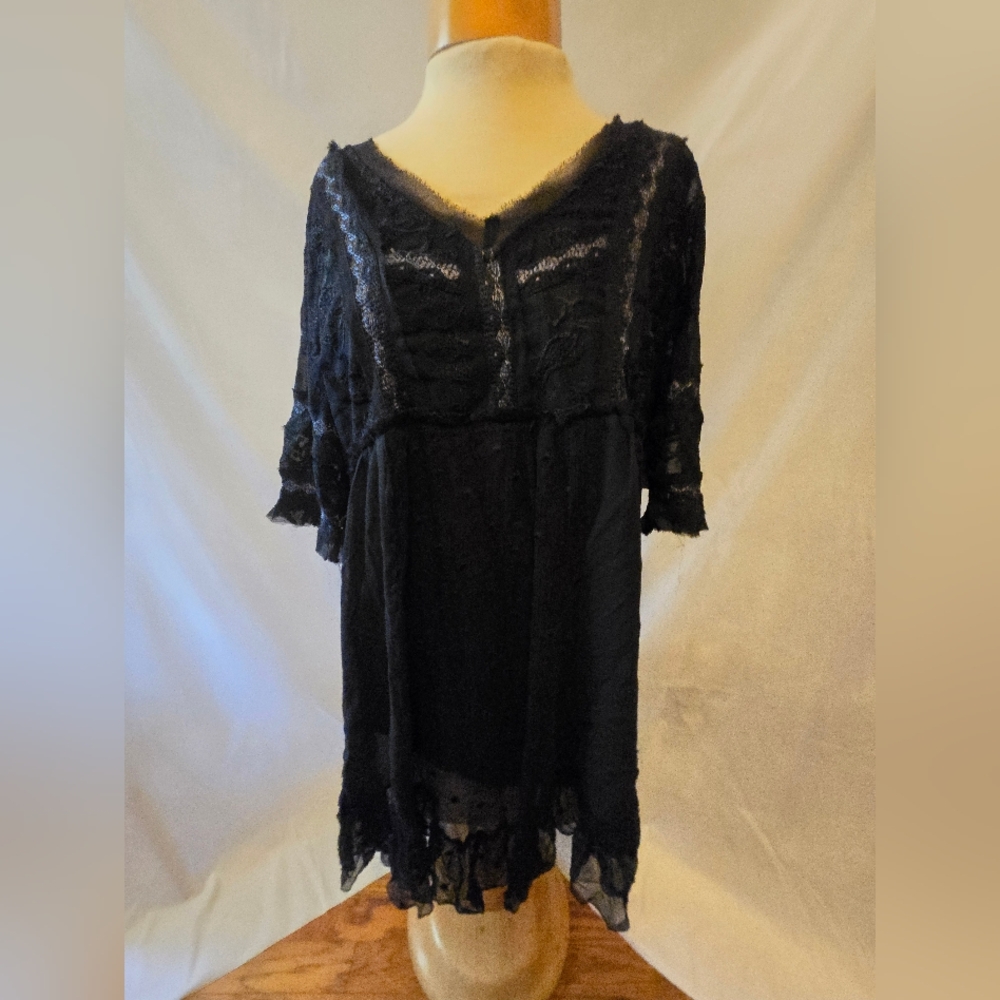 Free People Black Dress
